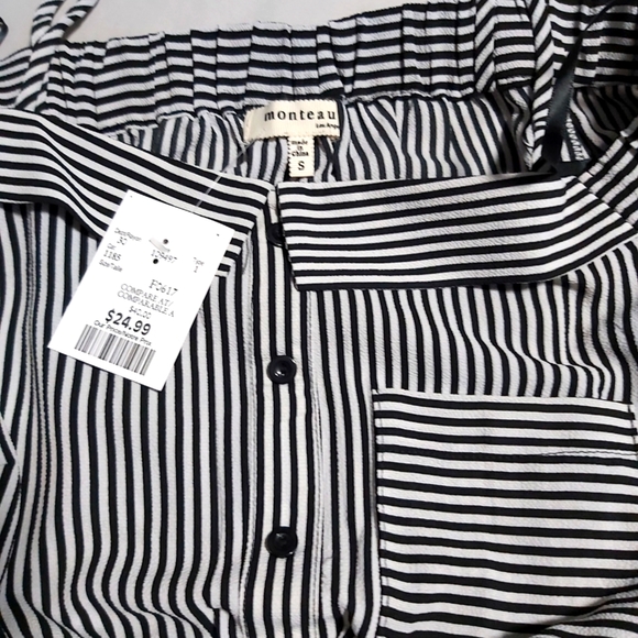 NWT- Stripe Dress 3/4 sleeve - Picture 5 of 5